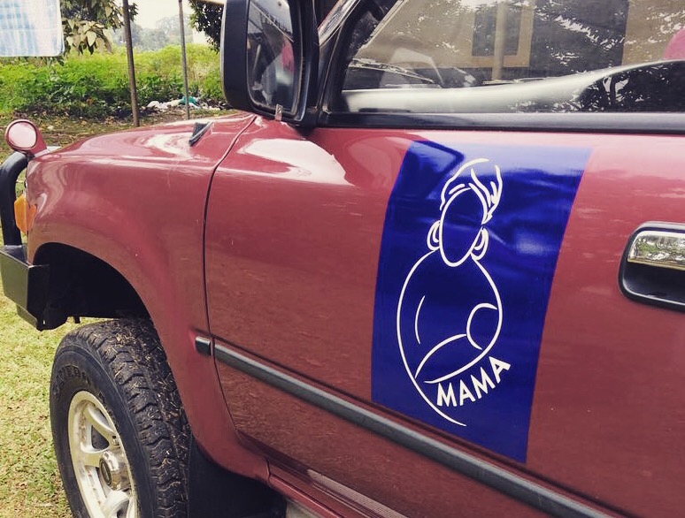 MAMA Vehicle funded by generous donation